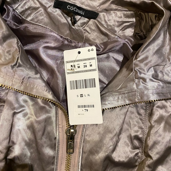 Coco&tashi metallic silver jacket - Picture 2 of 2